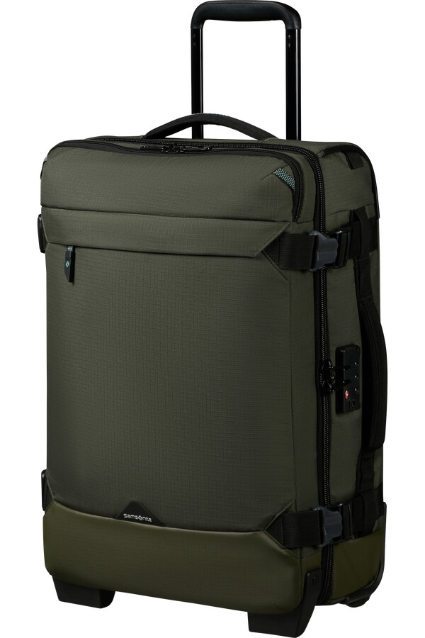 mala de viagem roadseeker com rodas 55 cm verde-oliva escuro.