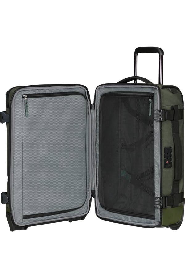 mala de viagem roadseeker com rodas 55 cm verde-oliva escuro.