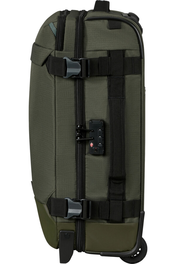 mala de viagem roadseeker com rodas 55 cm verde-oliva escuro.