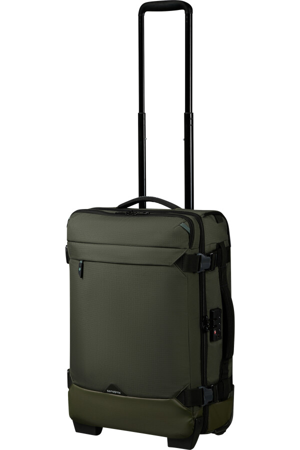 mala de viagem roadseeker com rodas 55 cm verde-oliva escuro.