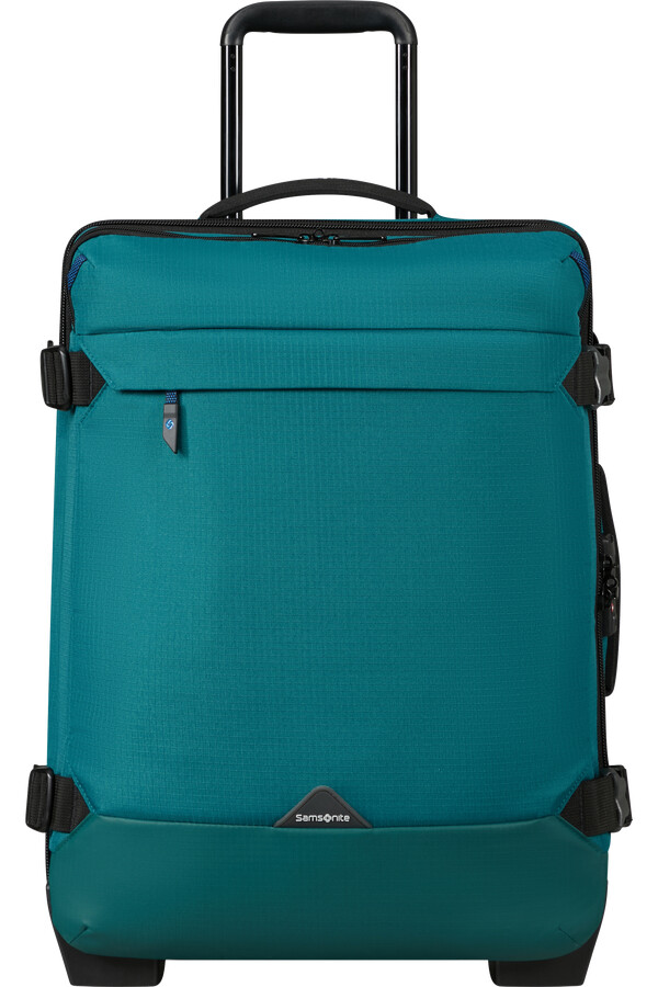 mochila roadseeker duffle com rodas 55 cm cor verde-azulado escuro.