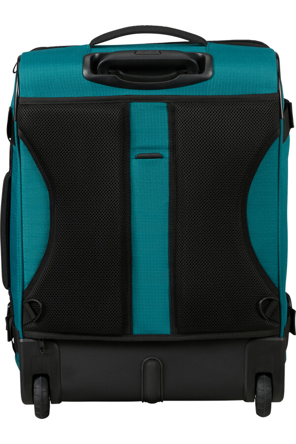 mochila roadseeker duffle com rodas 55 cm cor verde-azulado escuro.