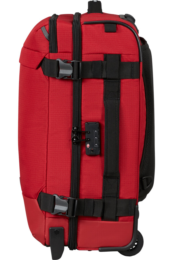 mochila roadseeker duffle com rodas 55 cm vermelho tijolo