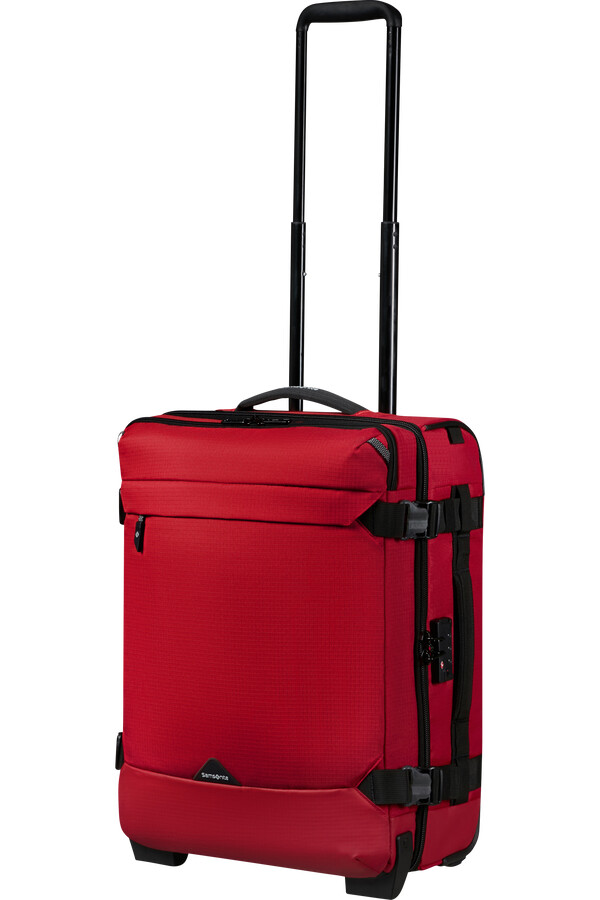 mochila roadseeker duffle com rodas 55 cm vermelho tijolo
