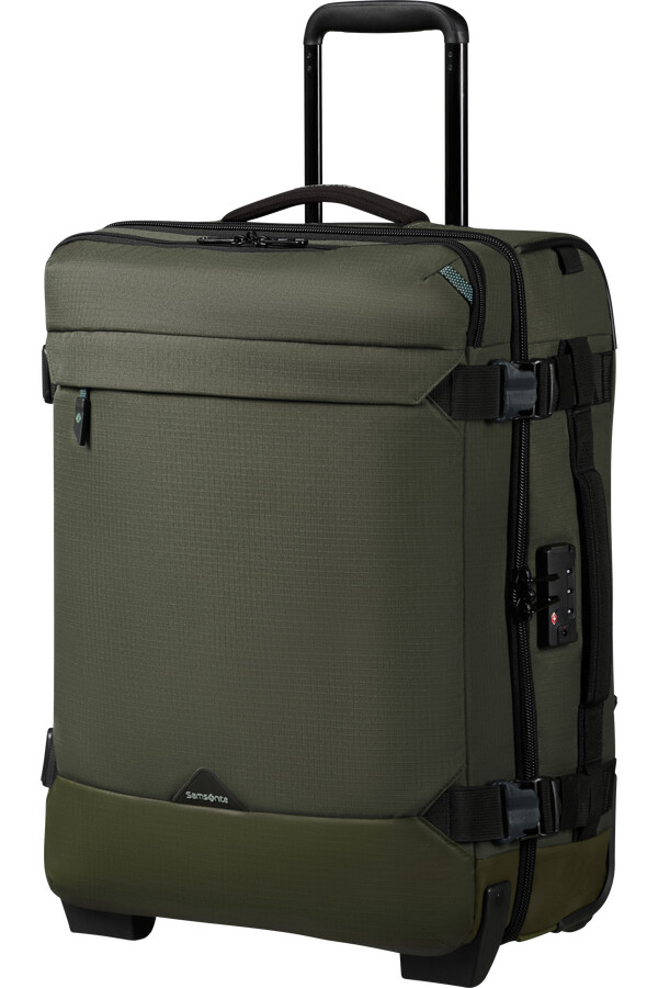 mochila roadseeker duffle com rodas 55 cm verde-oliva escuro