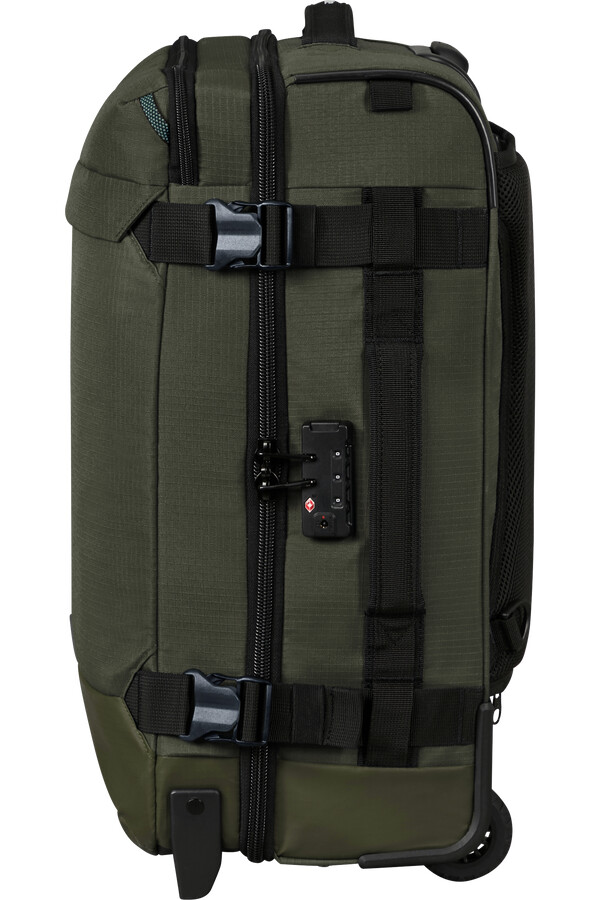 mochila roadseeker duffle com rodas 55 cm verde-oliva escuro