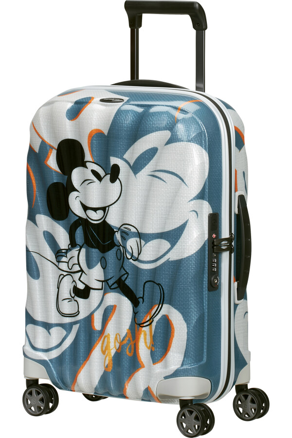 carrinho de bebê c-lite disney spinner expansível 4 rodas 55cm mickey oh gosh