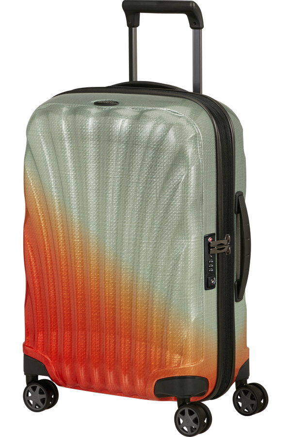 c-lite spinner expansível 4 rodas 55cm gradient sage