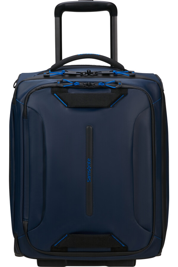 mala de viagem ecodiver com rodas sob o assento 45 cm azul noites.