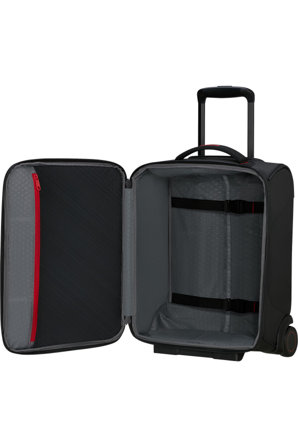bolsa ecodiver com rodas para usar embaixo do assento 45 cm preta.