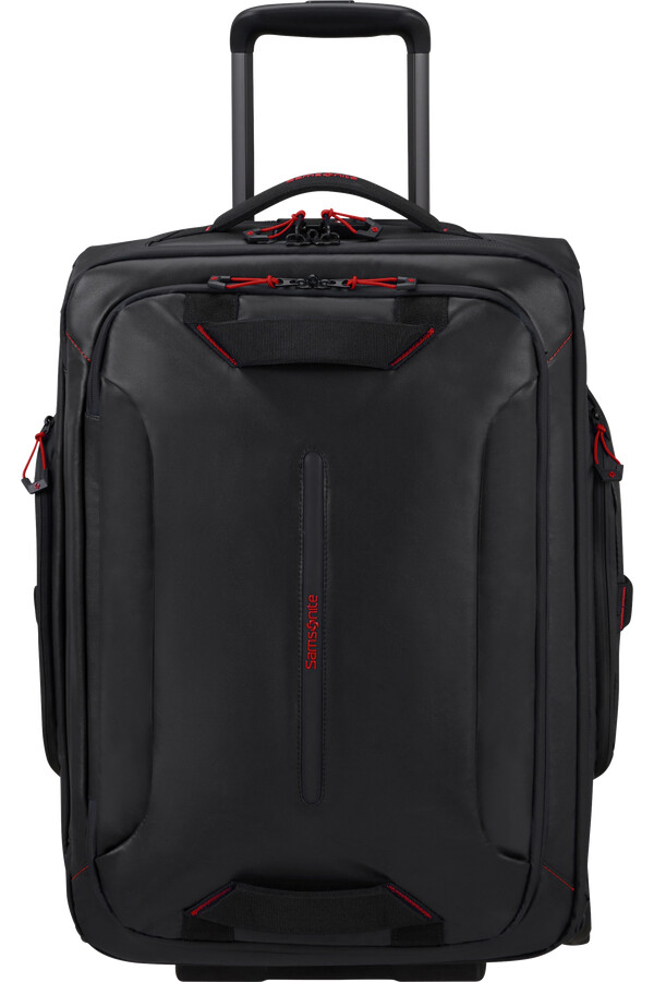 bolsa de viagem ecodiver com rodas 55 cm preta.