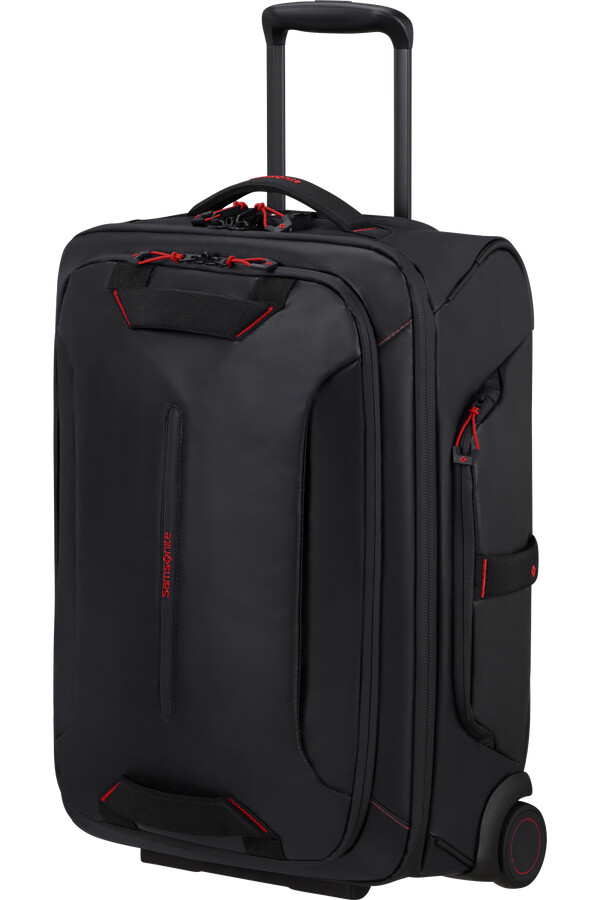 bolsa de viagem ecodiver com rodas 55 cm preta.