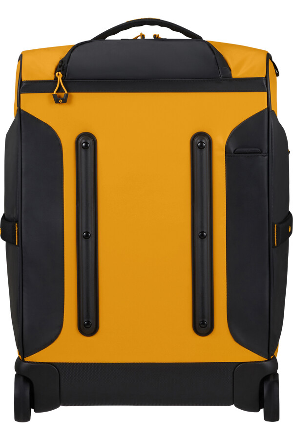 bolsa de viagem ecodiver com rodas 55 cm amarela