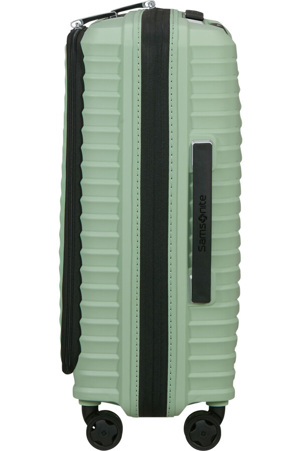 upscape spinner expansível 4 rodas 55cm verde sálvia