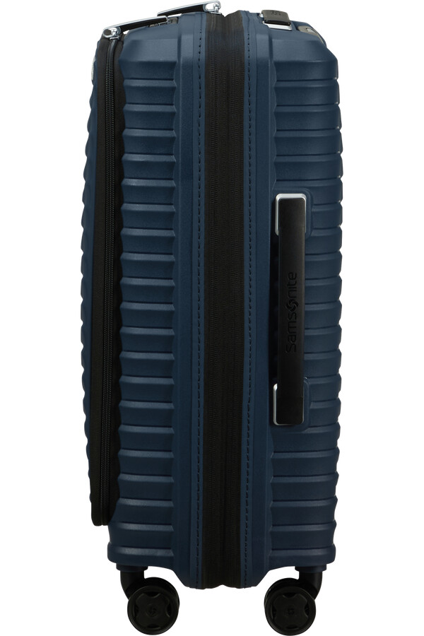 upscape spinner expansível 4 rodas 55cm azul noites