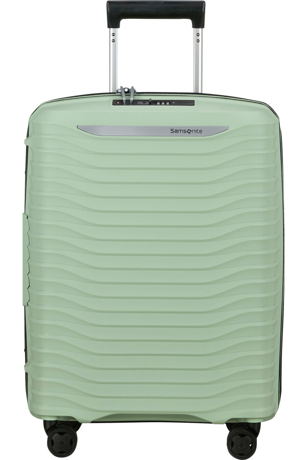 upscape spinner expansível 4 rodas 55cm verde sálvia