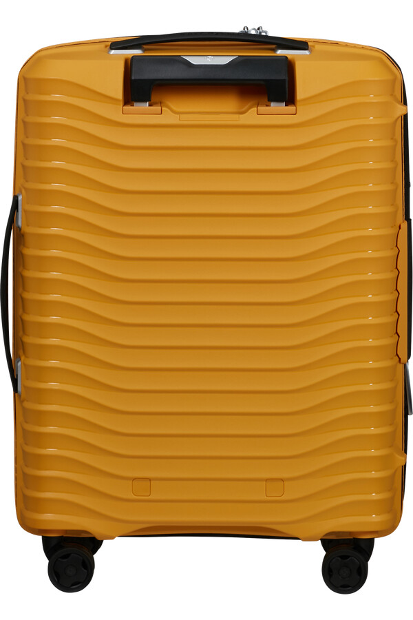 carrinho upscape spinner expansível 4 rodas 55cm amarelo
