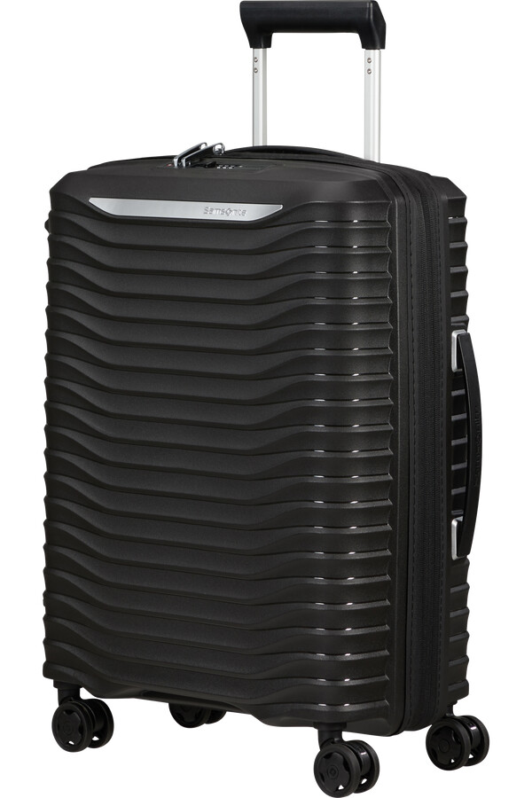 carrinho upscape spinner expansível 4 rodas 55cm preto