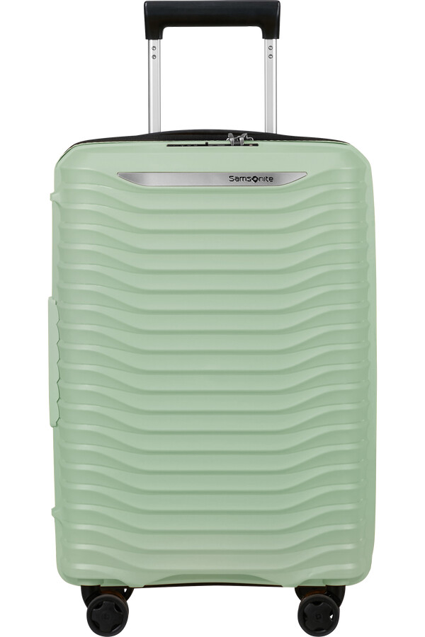 upscape spinner expansível 4 rodas 55cm verde sálvia