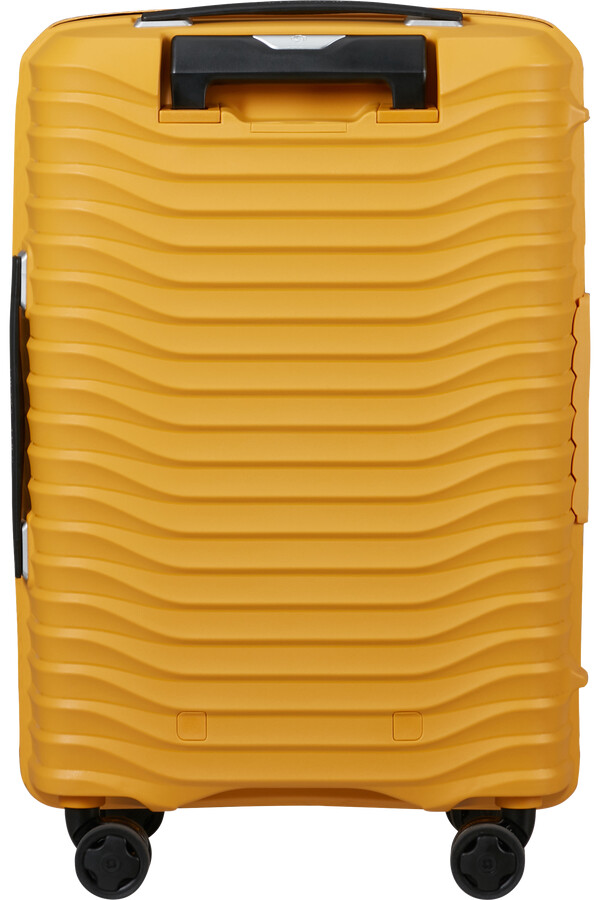 carrinho upscape spinner expansível 4 rodas 55cm amarelo