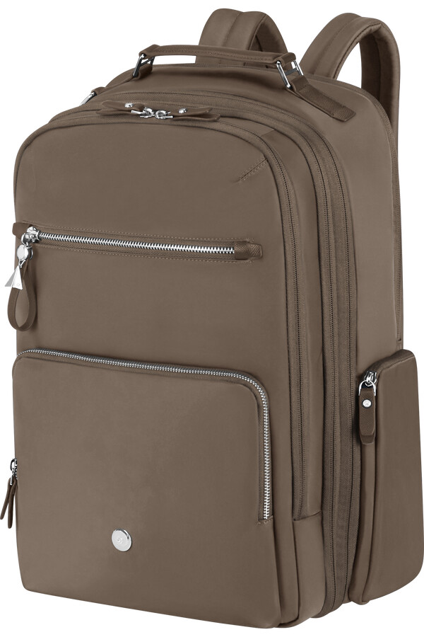 mochila karissa evo 15.6 marrom noz