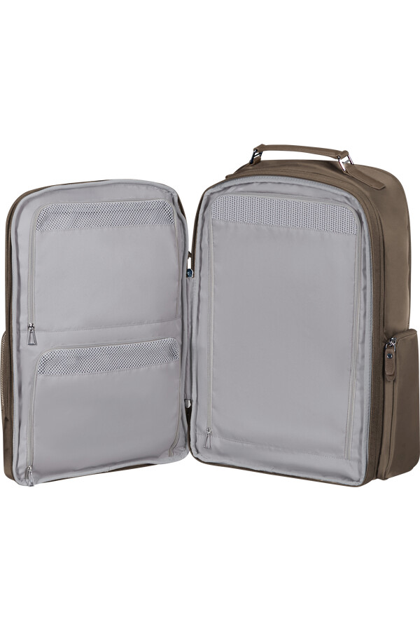 mochila karissa evo 15.6 marrom noz