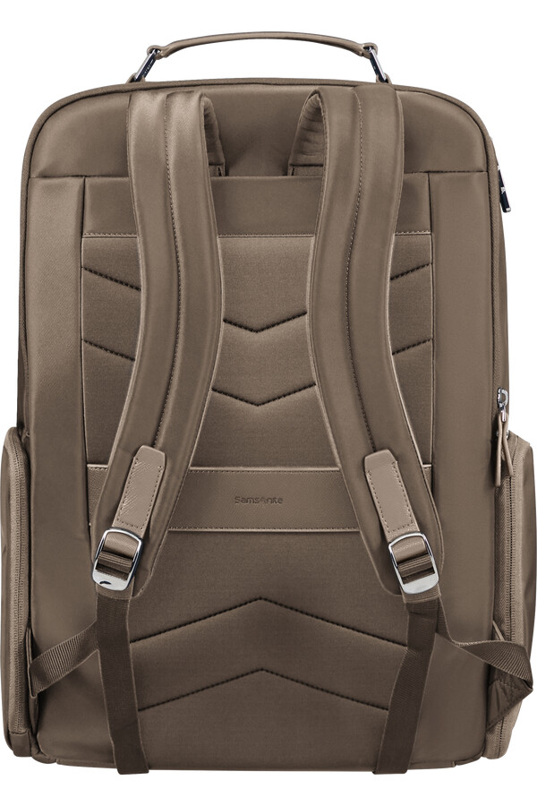 mochila karissa evo 15.6 marrom noz